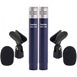 SubZero SZC-100 Pencil Condenser Microphone Pair SubZero SZC-100 Pencil Condenser Microphone Pair