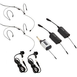 SubZero VOXLINK-Compact Dual Lav/Headset Wireless Microphone System SubZero VOXLINK-Compact Dual Lav/Headset Wireless Microphone System