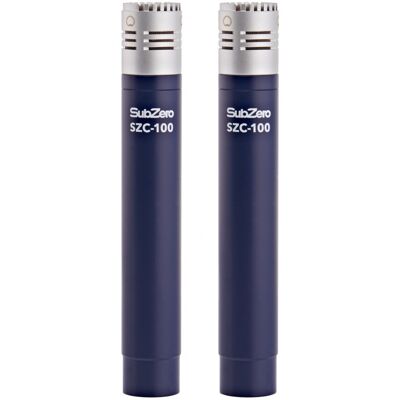 SubZero Pencil Condenser Microphone with Changeable Capsules Pair SubZero Pencil Condenser Microphone with Changeable Capsules Pair
