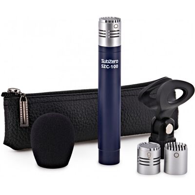 SubZero Pencil Condenser Microphone Kit with Changeable Capsules SubZero Pencil Condenser Microphone Kit with Changeable Capsules