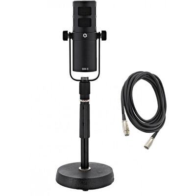G4M Dynamic Broadcast Microphone with USB Desktop Pack G4M Dynamic Broadcast Microphone with USB Desktop Pack