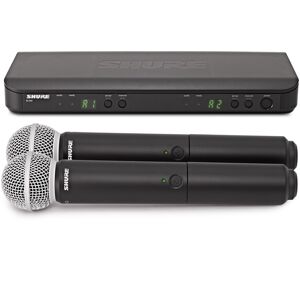 Shure BLX288UK/SM58 Dual Handheld Wireless Microphone - Nearly New Shure BLX288UK/SM58 Dual Handheld Wireless Microphone - Nearly New