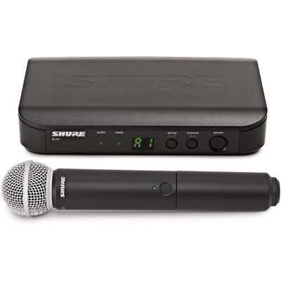 Shure Wireless Microphone System - SM58, 863-865MHz, Handheld Shure Wireless Microphone System - SM58, 863-865MHz, Handheld
