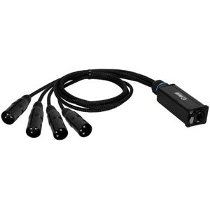 Adam Hall 4 STAR Rean XLR (M) to CAT6A Audio & DMX Multicore Adam Hall 4 STAR Rean XLR (M) to CAT6A Audio & DMX Multicore