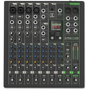 Mackie PROFX10 GO 10-Channel Battery-Powered Analog Mixer Mackie PROFX10 GO 10-Channel Battery-Powered Analog Mixer