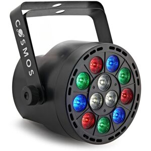Gear4Music Cosmos 12W RGBW Mini Par Party Light Gear4Music Cosmos 12W RGBW Mini Par Party Light
