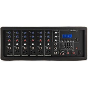 SubZero SZ-PMIX6 6 Channel Powered Mixer with Digital Media Player SubZero SZ-PMIX6 6 Channel Powered Mixer with Digital Media Player