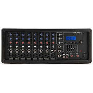 SubZero SZ-PMIX8 8 Channel Powered Mixer with Digital Media Player SubZero SZ-PMIX8 8 Channel Powered Mixer with Digital Media Player