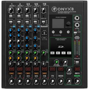 Mackie ONYX 8 8-Channel Analog Mixer with Multi-Track USB Mackie ONYX 8 8-Channel Analog Mixer with Multi-Track USB