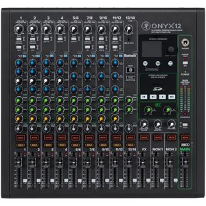 Mackie ONYX 12 12-Channel Analog Mixer with Multi-Track USB Mackie ONYX 12 12-Channel Analog Mixer with Multi-Track USB