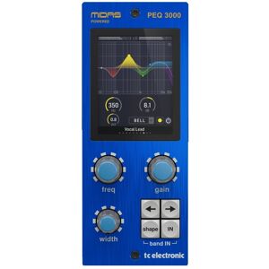 TC Electronic PEQ 3000-DT Parametric Channel EQ Plug-In and Interface TC Electronic PEQ 3000-DT Parametric Channel EQ Plug-In and Interface