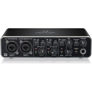 Behringer U-PHORIA UMC204HD USB Audio Interface Behringer U-PHORIA UMC204HD USB Audio Interface