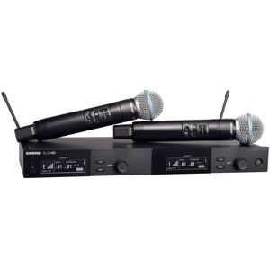 Shure SLXD24D/B58-K59 Dual Handheld Wireless System Shure SLXD24D/B58-K59 Dual Handheld Wireless System