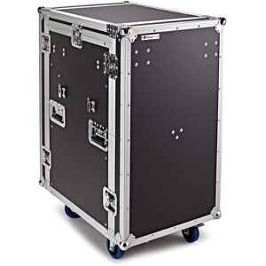 Trojan Pro 16U Heavy-Duty Pop-Up Mixer Rack Flight Case Trojan Pro 16U Heavy-Duty Pop-Up Mixer Rack Flight Case