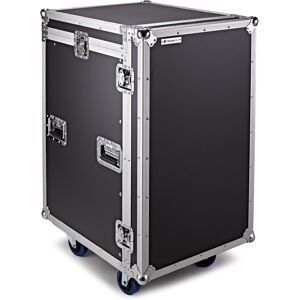 Trojan Pro 16U Heavy-Duty Wheeled Mixer Rack Flight Case Trojan Pro 16U Heavy-Duty Wheeled Mixer Rack Flight Case