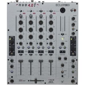Ecler NUO4.0F SL DJ-Mixer - 4-Channel, Silver - DJ Equipment Ecler NUO4.0F SL DJ-Mixer - 4-Channel, Silver - DJ Equipment