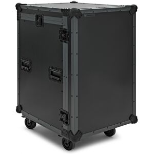 Trojan Pro Stealth 16U Heavy-Duty Wheeled Mixer Rack Flight Case Trojan Pro Stealth 16U Heavy-Duty Wheeled Mixer Rack Flight Case