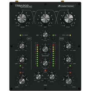Omnitronic TRM-202MK3 2-Channel Rotary Mixer Omnitronic TRM-202MK3 2-Channel Rotary Mixer