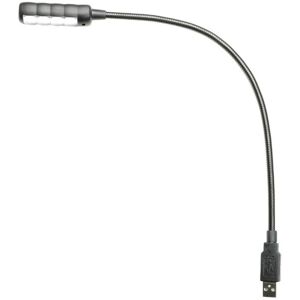 Adam Hall SLED ULTRA USB Gooseneck Lamp with Selectable Colours Adam Hall SLED ULTRA USB Gooseneck Lamp with Selectable Colours
