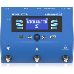 TC Helicon VoiceLive Play Vocal Effects Pedal TC Helicon VoiceLive Play Vocal Effects Pedal