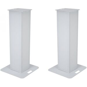 EuroLite 150cm Stage Stands with Cover and Bag White EuroLite 150cm Stage Stands with Cover and Bag White