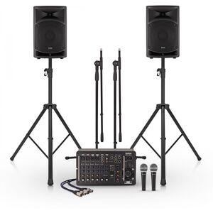 SubZero P810 10" Bluetooth PA System with Mics and Stands SubZero P810 10" Bluetooth PA System with Mics and Stands