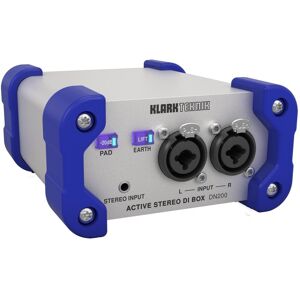 Klark Teknik DN200 V2 2-Channel Active DI Box Klark Teknik DN200 V2 2-Channel Active DI Box