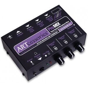 ART ProMIX 3 Channel Microphone Mixer ART ProMIX 3 Channel Microphone Mixer