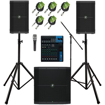 Mackie Thump210 Complete PA System Bundle Mackie Thump210 Complete PA System Bundle
