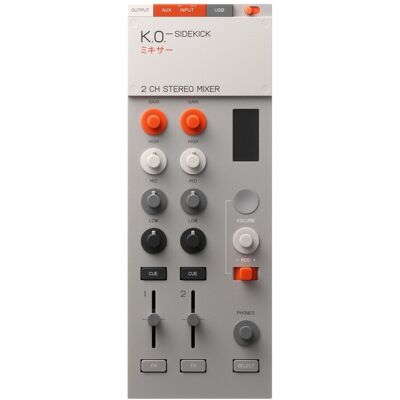 Teenage Engineering EP-136 K.O. Sidekick 2 Channel Stereo Mixer Teenage Engineering EP-136 K.O. Sidekick 2 Channel Stereo Mixer