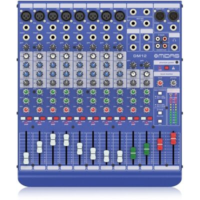 Midas DM12 12 Channel Analog Mixer Midas DM12 12 Channel Analog Mixer
