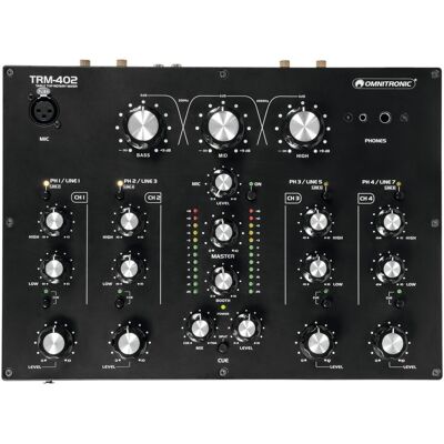 Omnitronic TRM-402 4 Channel Rotary Mixer Omnitronic TRM-402 4 Channel Rotary Mixer
