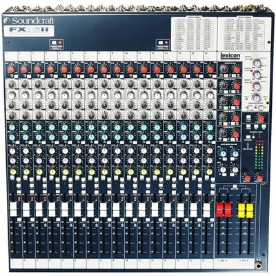 Soundcraft FX16ii 16 Channel Mixer with Effects Soundcraft FX16ii 16 Channel Mixer with Effects