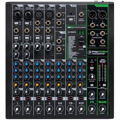 Mackie ProFX10v3 10-Channel Analog Mixer with USB Mackie ProFX10v3 10-Channel Analog Mixer with USB