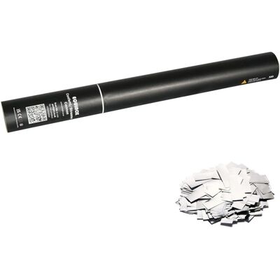 MagicFX Handheld Confetti Cannon - Silver - 50cm - Range 6m - Confetti MagicFX Handheld Confetti Cannon - Silver - 50cm - Range 6m - Confetti
