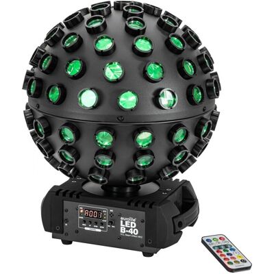 EuroLite LED B-40 MKII Laser Beam Effect Black EuroLite LED B-40 MKII Laser Beam Effect Black