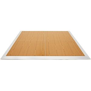 2m x 2m Portable Dance Floor by Gear4music Wood Finish 2m x 2m Portable Dance Floor by Gear4music Wood Finish