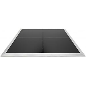 2m x 2m Portable Dance Floor by Gear4music Black Finish 2m x 2m Portable Dance Floor by Gear4music Black Finish