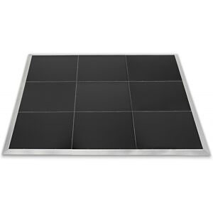 3m x 3m Portable Dance Floor by Gear4music Black Finish 3m x 3m Portable Dance Floor by Gear4music Black Finish