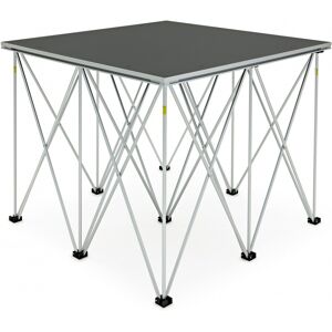 1m x 1m Portable Stage Kit by Gear4music 80cm 1m x 1m Portable Stage Kit by Gear4music 80cm