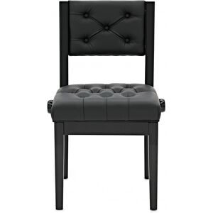 Adjustable Piano Chair by Gear4music Gloss Black Adjustable Piano Chair by Gear4music Gloss Black