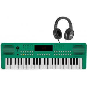 Gear4Music VISIONKEY-2 49 Key Portable Keyboard Green Headphones Pack Gear4Music VISIONKEY-2 49 Key Portable Keyboard Green Headphones Pack