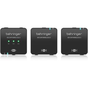Behringer GO CAM Wireless 2 Dual Clip-on Microphone System Behringer GO CAM Wireless 2 Dual Clip-on Microphone System