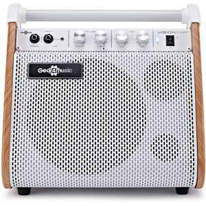 Gear4Music VISIONAMP Drum/Keyboard Amplifier White Gear4Music VISIONAMP Drum/Keyboard Amplifier White
