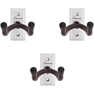Hartwood Guitar Wall Hangers White 3 Pack Hartwood Guitar Wall Hangers White 3 Pack