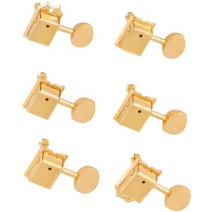 Fender Vintage-Style Strat/Tele Tuners Gold (6) Fender Vintage-Style Strat/Tele Tuners Gold (6)