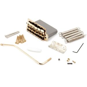 Fender 6-Saddle American Vintage Series Stratocaster Tremolo Assembly (Gold) Fender 6-Saddle American Vintage Series Stratocaster Tremolo Assembly (Gold)