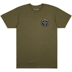 Fender Strat 70th Badge T-Shirt Olive XXL Fender Strat 70th Badge T-Shirt Olive XXL