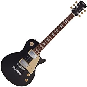 New Jersey Select Electric Guitar by Gear4music Black New Jersey Select Electric Guitar by Gear4music Black