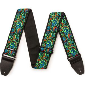 Dunlop Strap JH27 Hendrix Blacklight Love Drops Blue Dunlop Strap JH27 Hendrix Blacklight Love Drops Blue